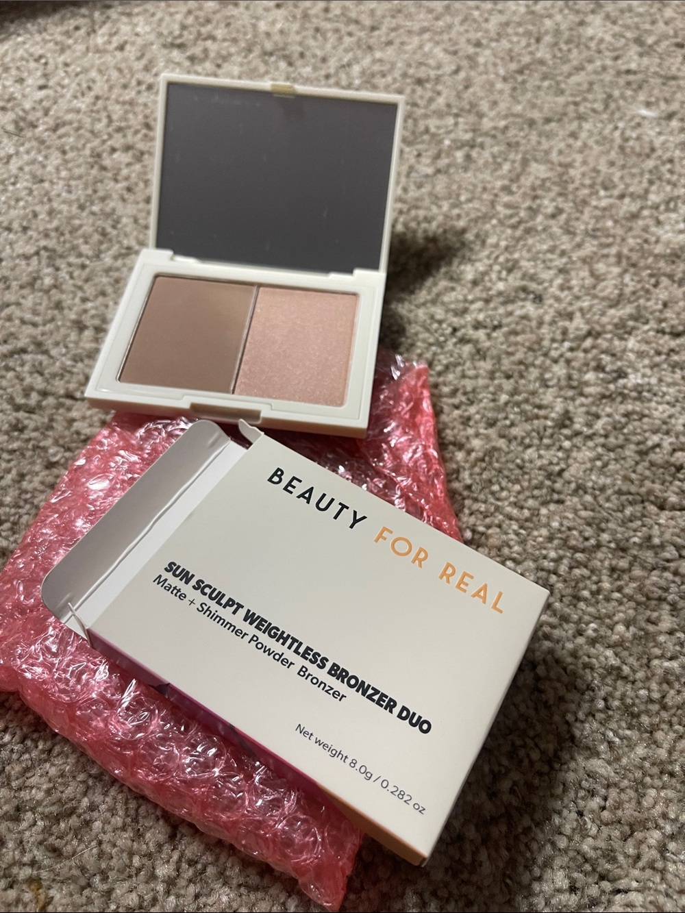 Sun Sculpt Weightless Bronzer Duo - Peachy Tan